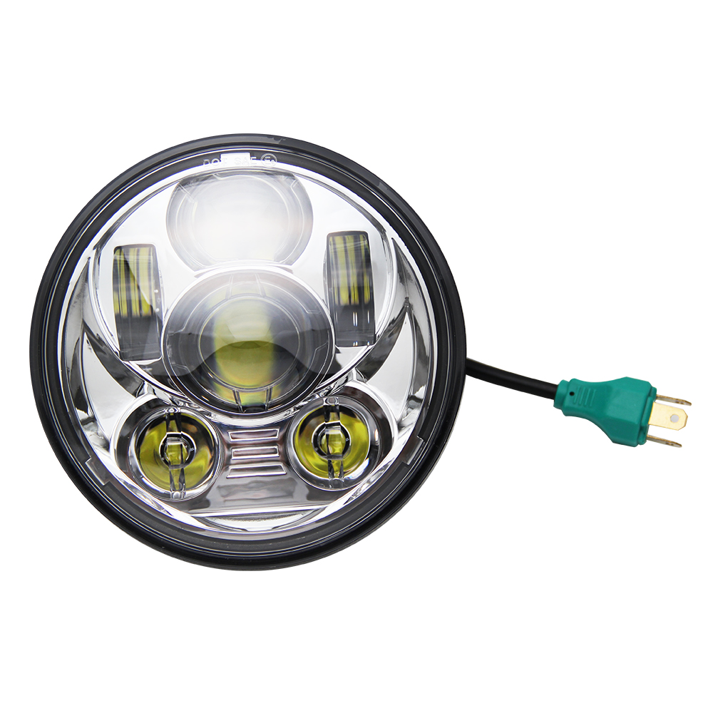 50W / 30W 5.75 "Polegada LED Dot Dot para Harley JG-M003D