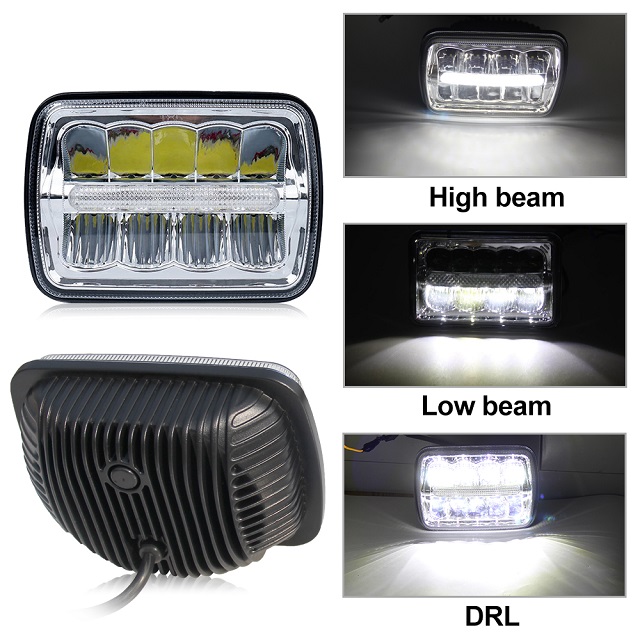 Truck Lite 5x7 LED faróis 1003T