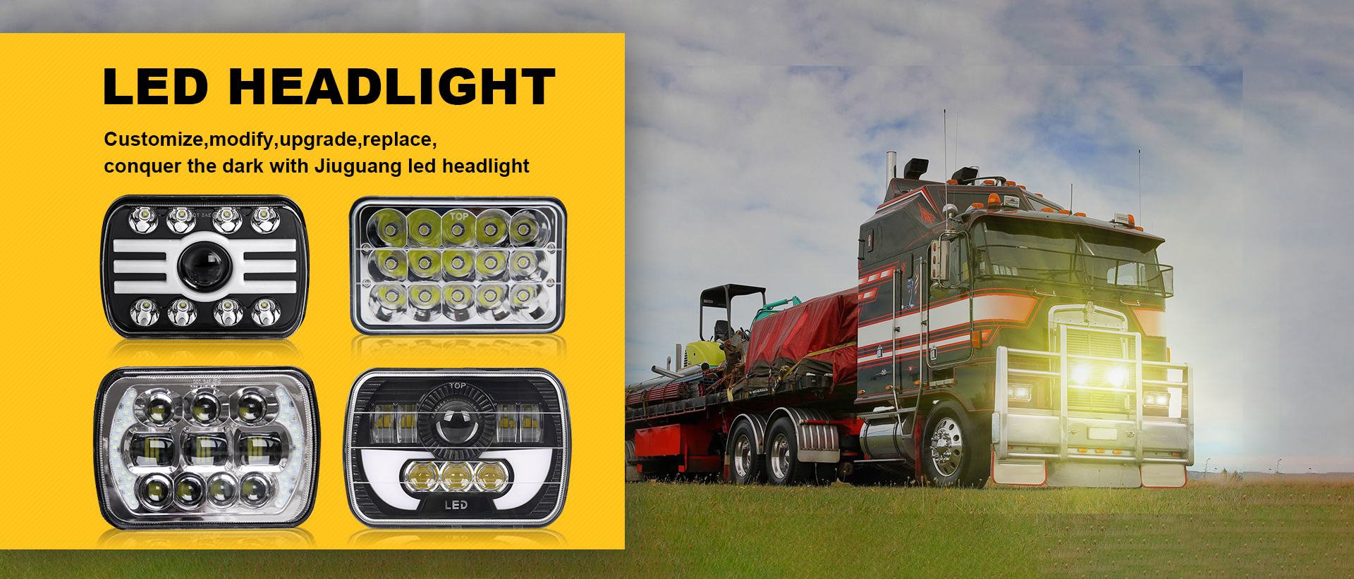 Jiuguang Led Headlight Banner