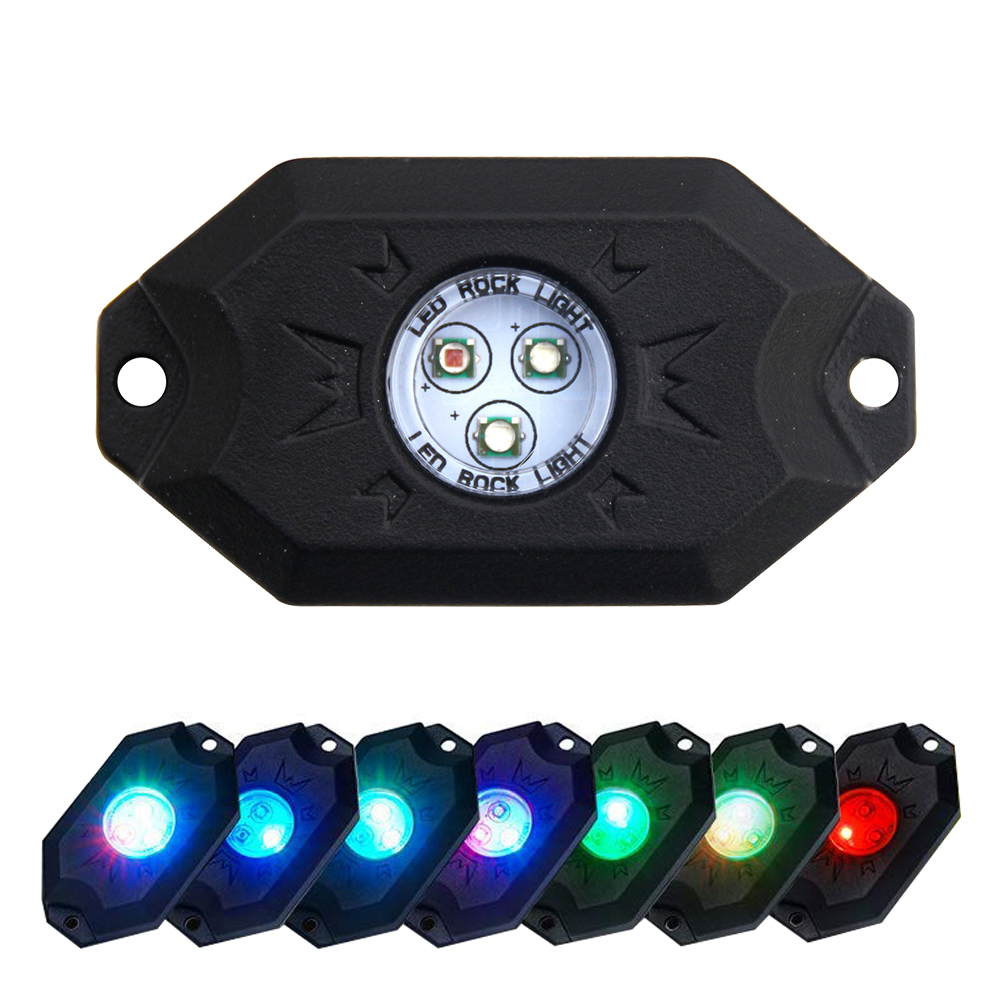 LED RGB Rock Light para caminhão e barco JG-R002