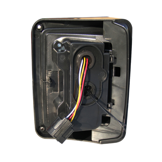  Luzes traseiras de diamante fumado LED para 07-17 Jeep Wrangler JG-W008D