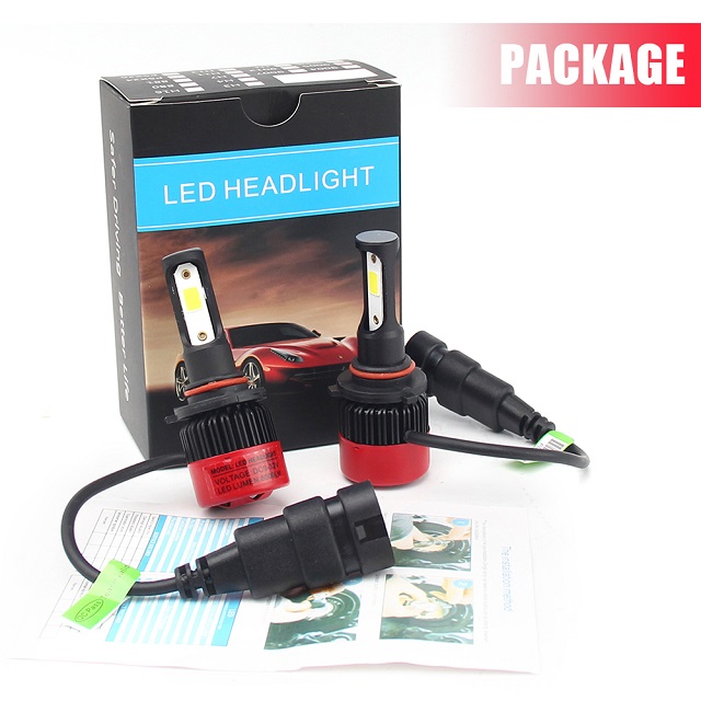 Kit de conversão de farol LED para carro bulbo S2 Mini