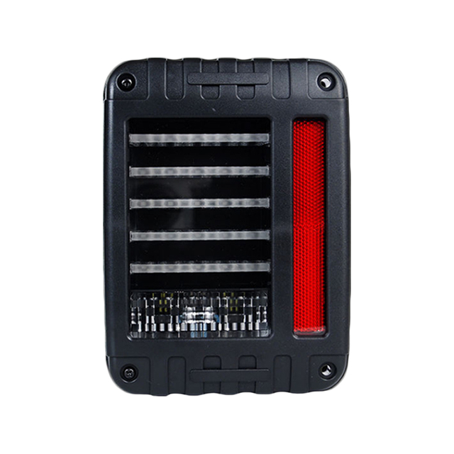 Luzes traseiras de LED para 07-17 Jeep Wrangler (reverso, sinal de giro, em execução) JG-W008B