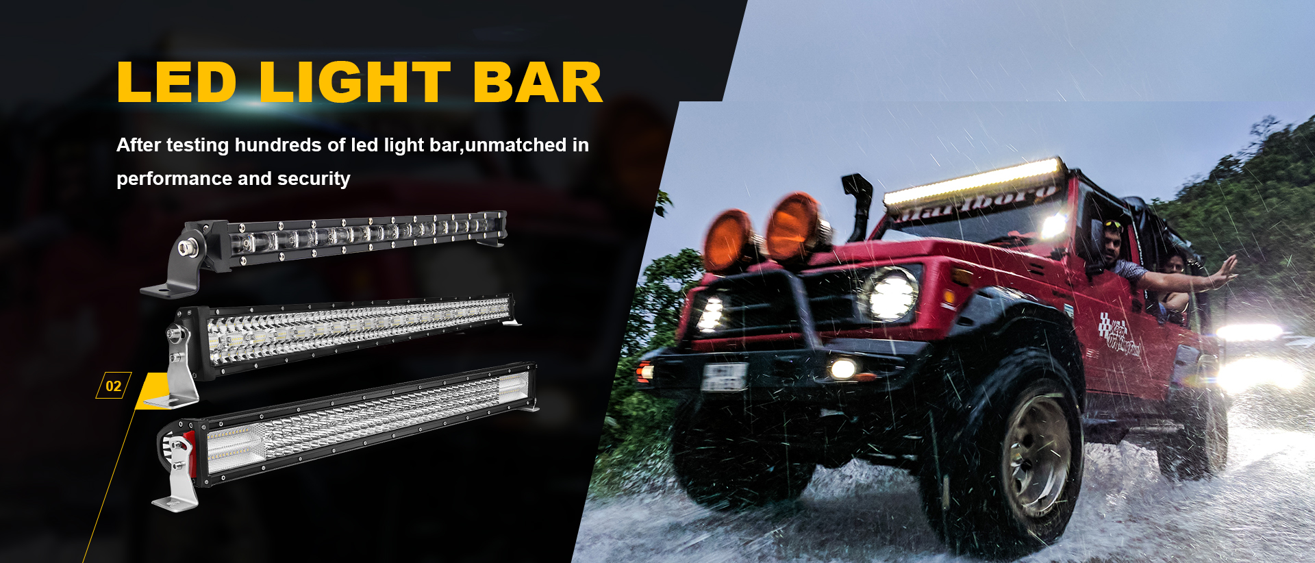 Jiuguang Led Light Bar Banner