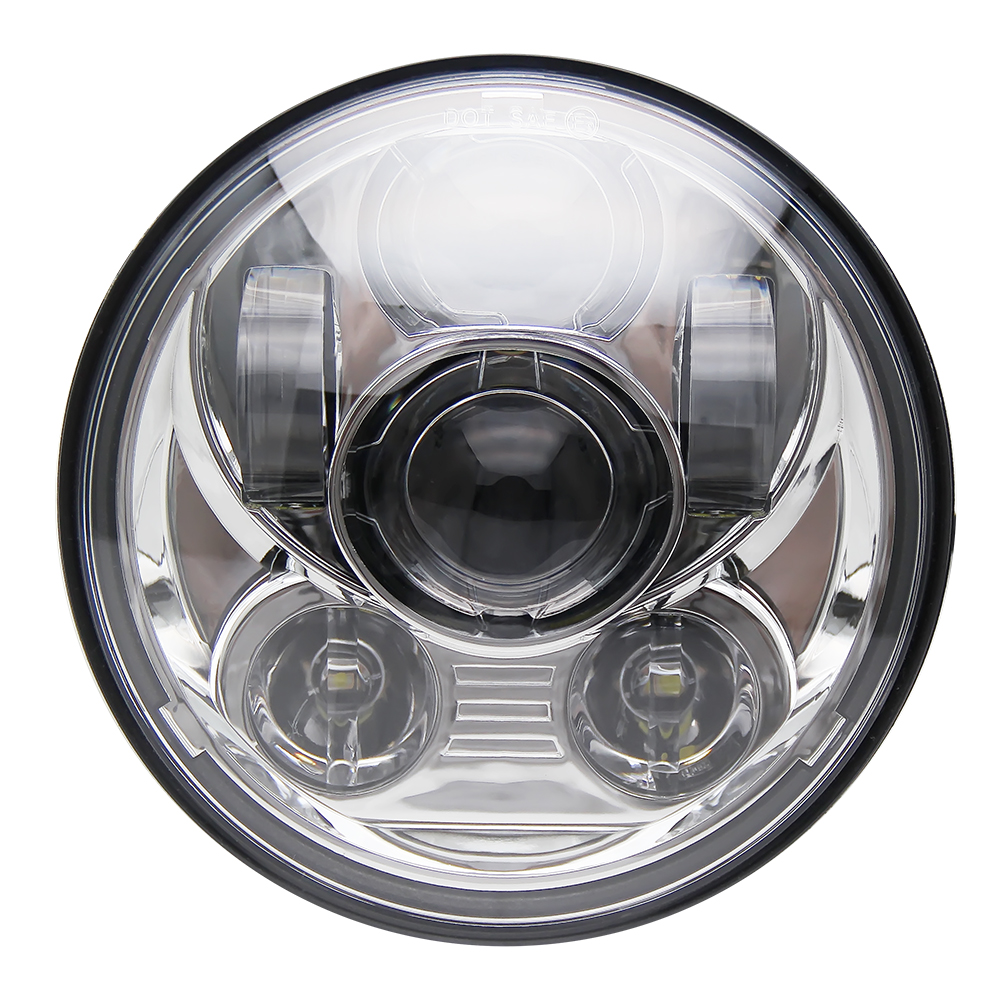 50W / 30W 5.75 "Polegada LED Dot Dot para Harley JG-M003D