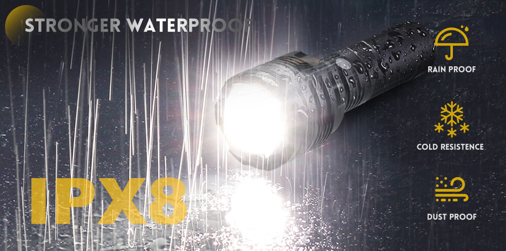 Imperme&aacute;vel IP68 laser branco lep