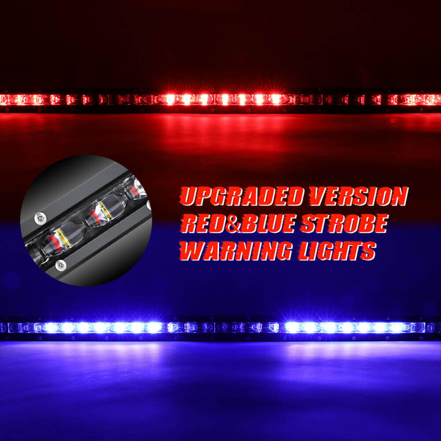 Super Slim Tráfego Advisor Design Strobe Warning Light Bar JG-9610G-TJ-C