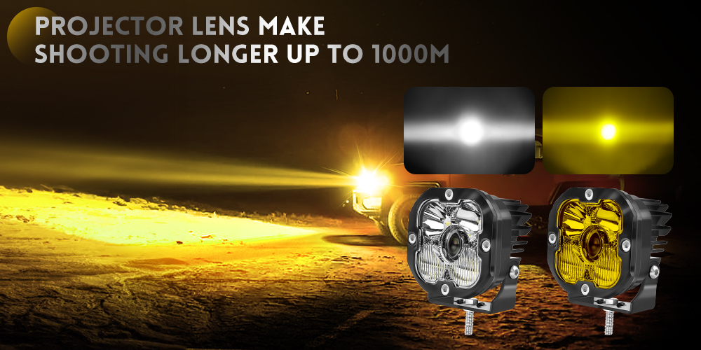 vagens de luz fora da estrada