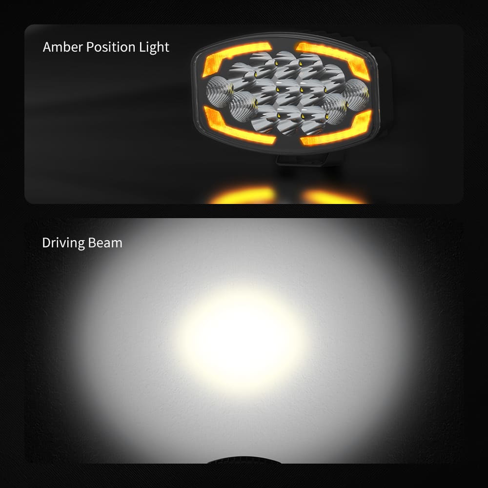 32W Caminhão LED dirigindo luz para veículos pesados-958-4a-15