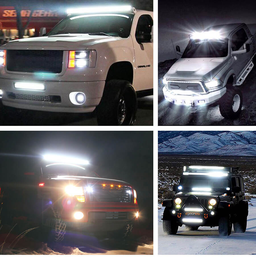 Caminh&atilde;o LED Dirigindo Barra de luz 9631T