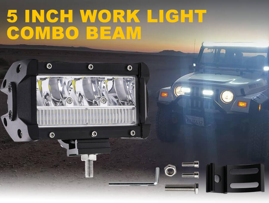 Barra de luz LED da Eagle Series &reg; 5 polegadas JG-9628L Aplica&ccedil;&atilde;o (2)