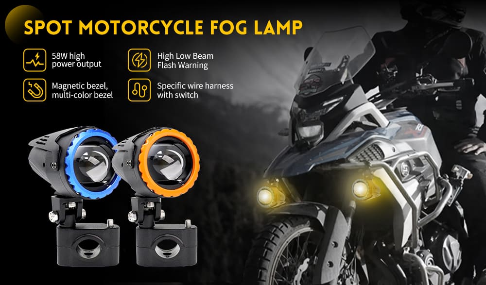 Luzes de moto off-road