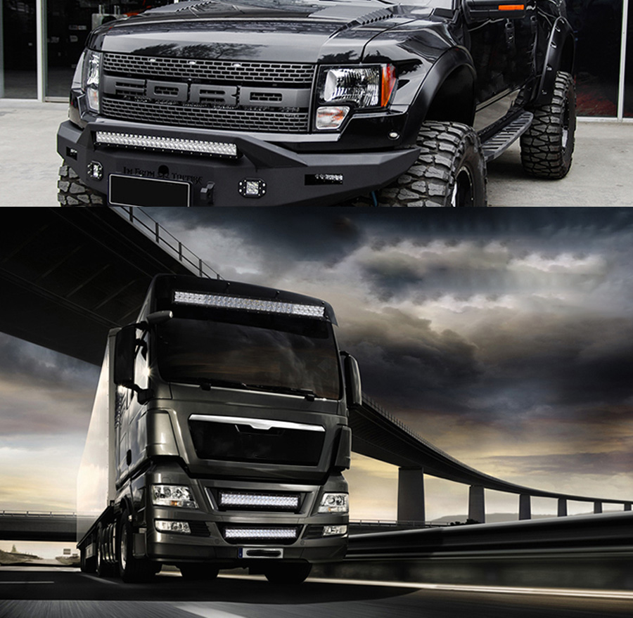 Aplica&ccedil;&atilde;o JG-9624 da barra da luz do diodo emissor de luz da fileira dupla