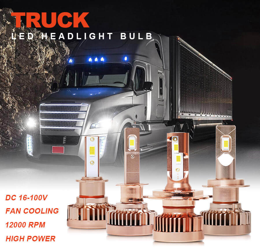 Detalhes da l&acirc;mpada do farol de caminh&atilde;o de tens&atilde;o selvagem JG-GT5