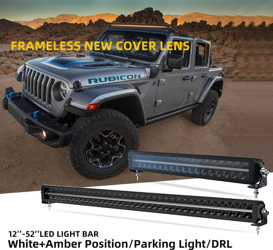 EAGLE SERIES &reg; DRL LED Light Bar Company JG-55 Detalhes