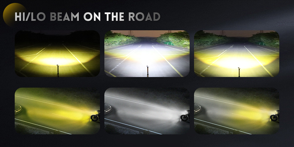 Luzes auxiliares da Harley