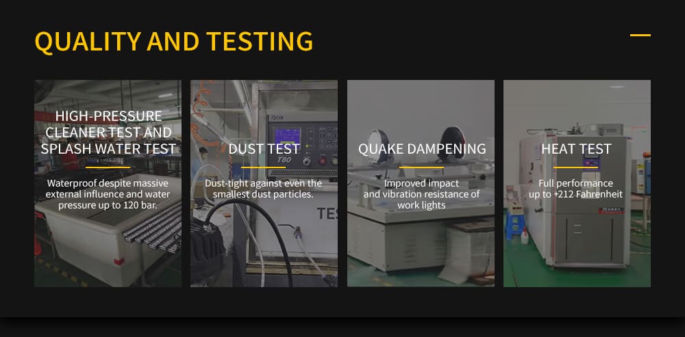 luzes LED para tratores