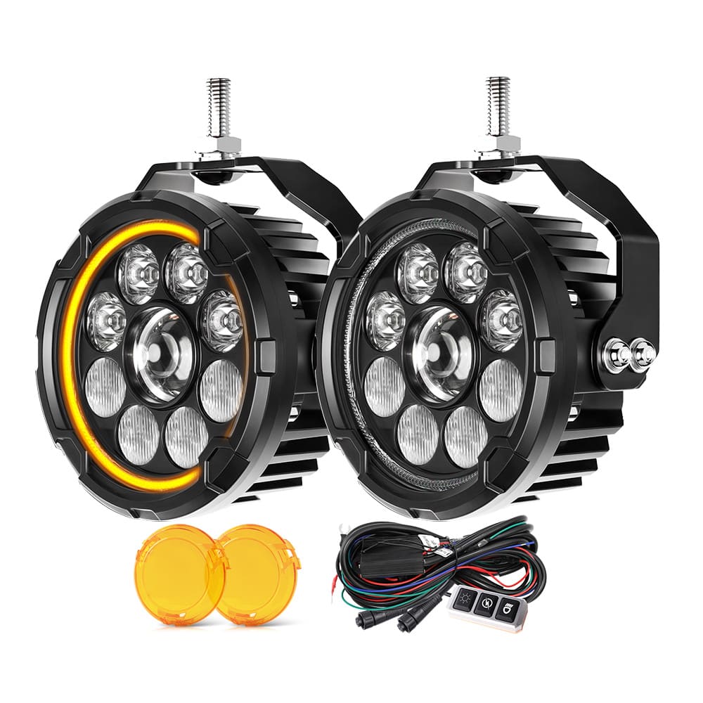 Luz de dire&ccedil;&atilde;o de feixe de 4,5 polegadas e baixo