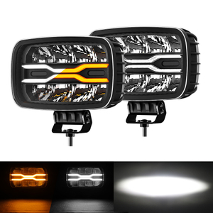10 polegadas Anti-brilho Luz de acionamento com posição dinâmica branca e âmbar Light-D959-8