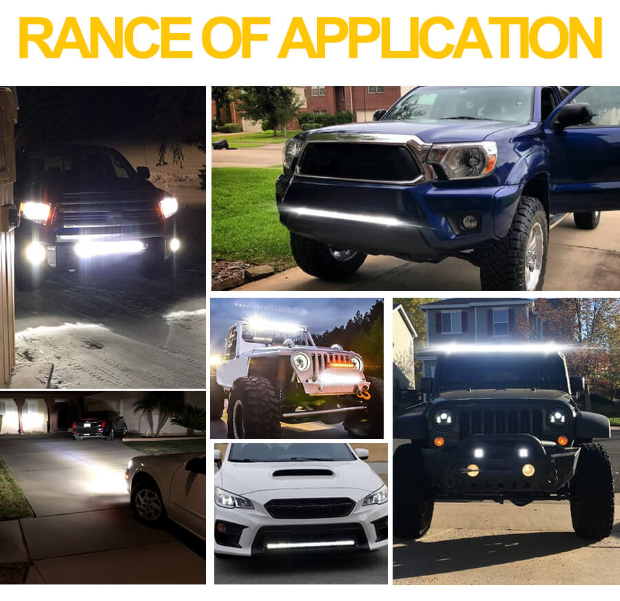 6D Super Slim Single Linha de 8-50 polegadas LED BAR