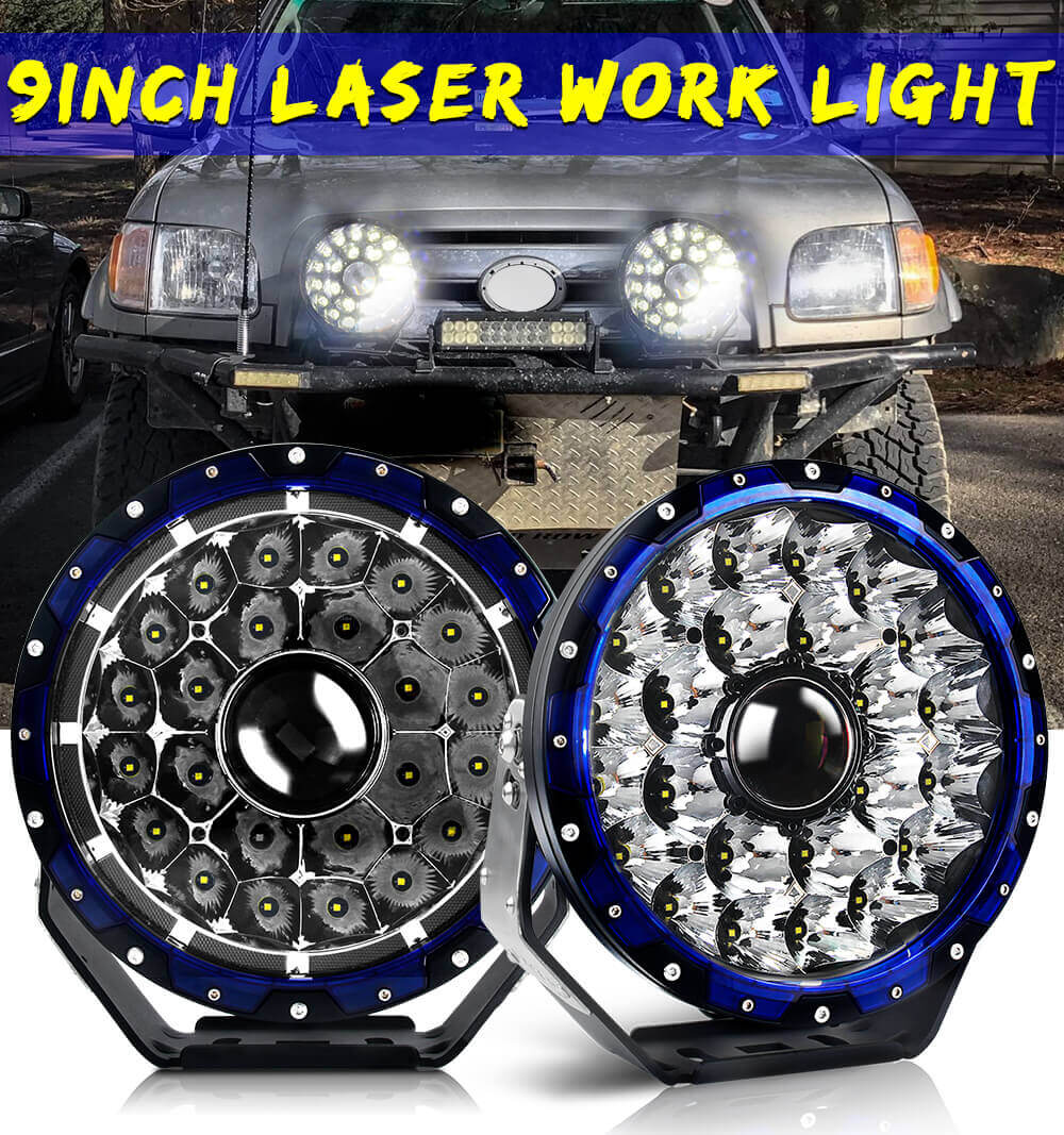 Detalhes de tr&ecirc;s cores da luz de laser de 9 polegadas Laser JG-L090