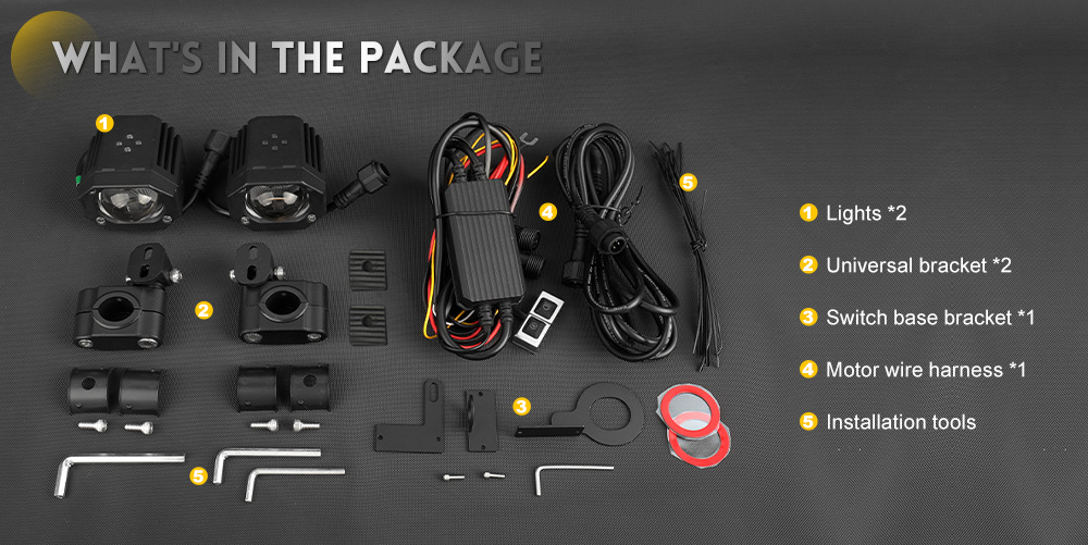 Sistema de aviso de motocicleta de controle remoto