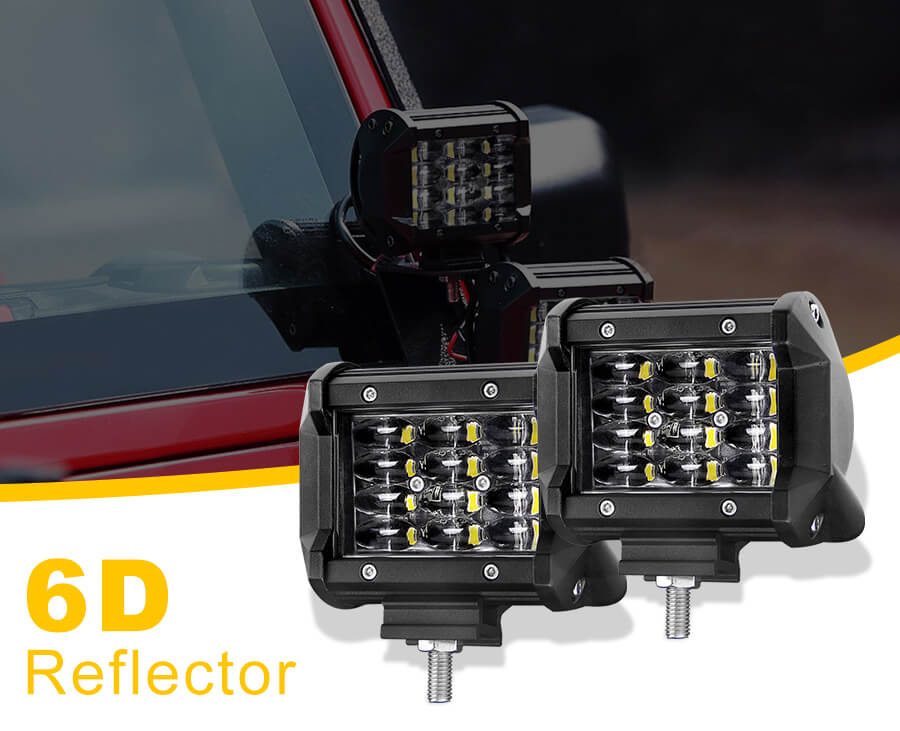 Barra de luz de luz de 4 polegadas de 4 polegadas de linha JG-9643H Detalhes