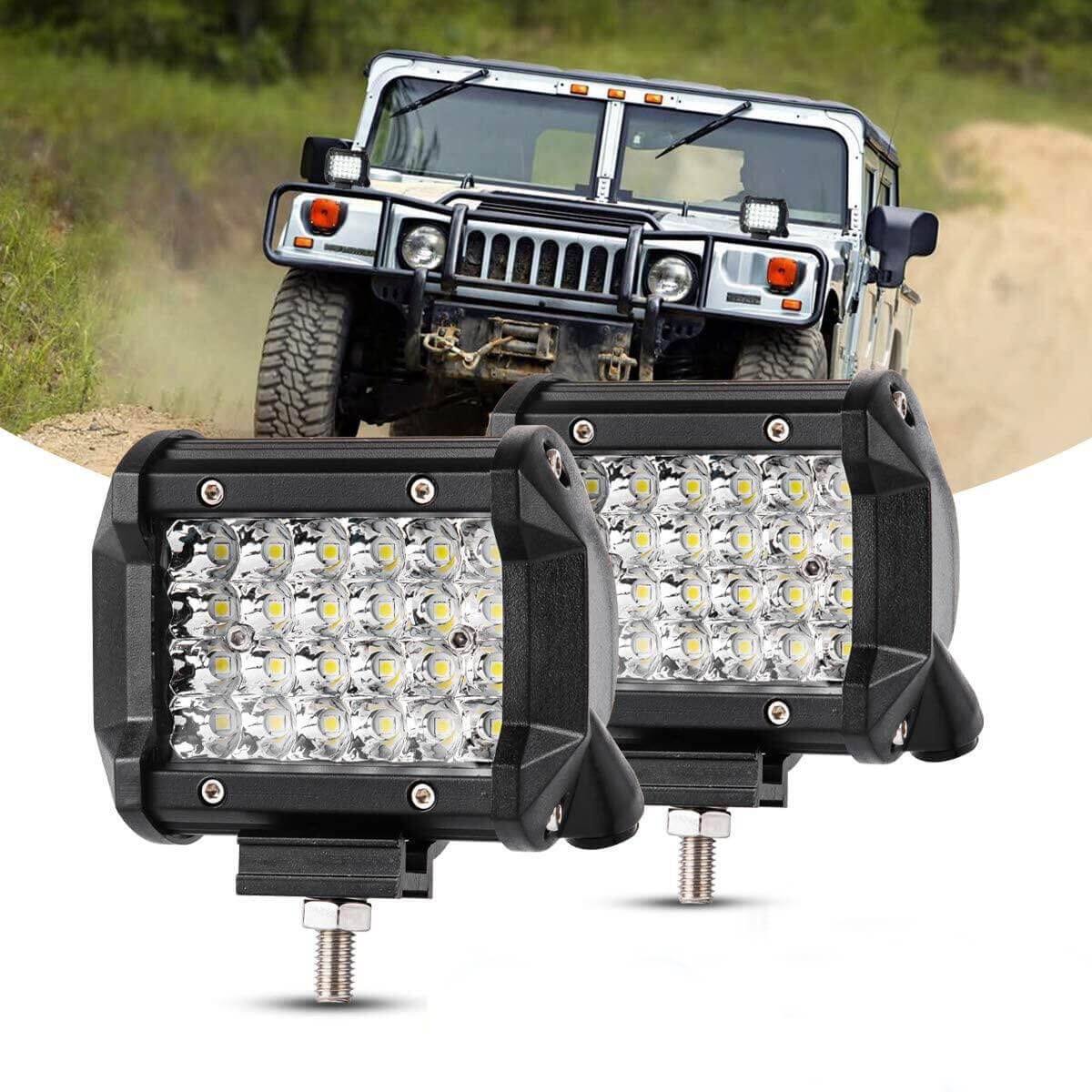 4 polegadas de dupla cor de cor linhas LED Barra de luz LED JG-9643BS Detalhes