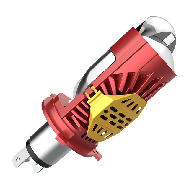 Lâmpada de projetor H4 sem fio para motocicleta JG-M01J