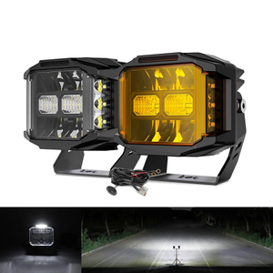 Luzes de condução de atirador lateral de 5 polegadas e 122 W com feixe combinado