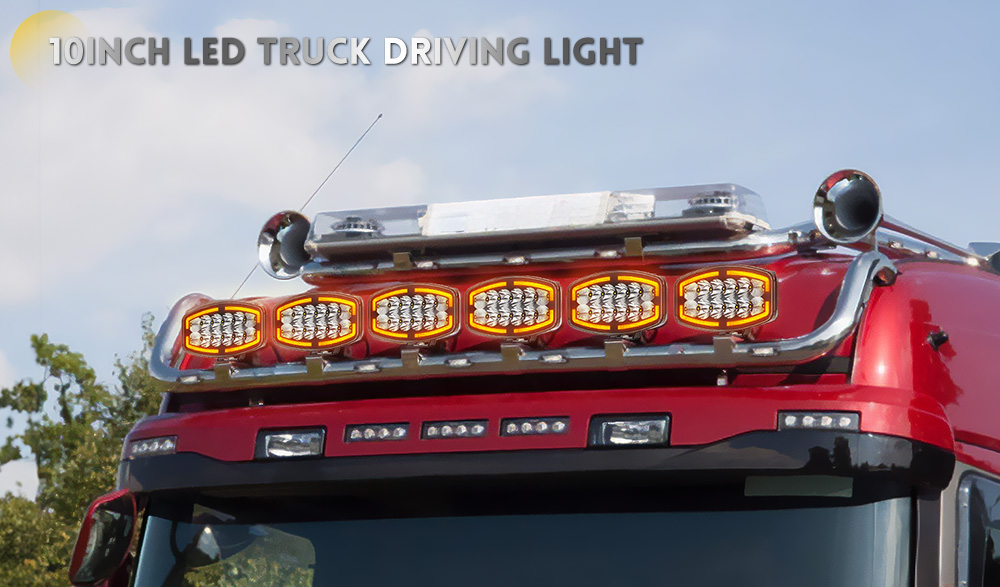 Luzes fora da estrada para caminh&atilde;o