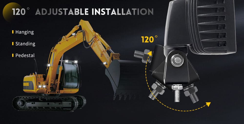 LED de luz de caminh&atilde;o