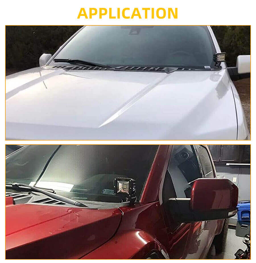 FORD F150 Raptor 2015-2019 Surpre&ccedil;o Ditch Lights JG-MQ-009 Aplicativo