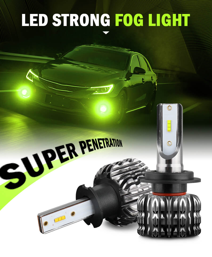 2020-Greenyellow-Dark-Grey-Fanless-Led Heartlight-Bulb-FOG-Light-Bulb-JG-K1-Details