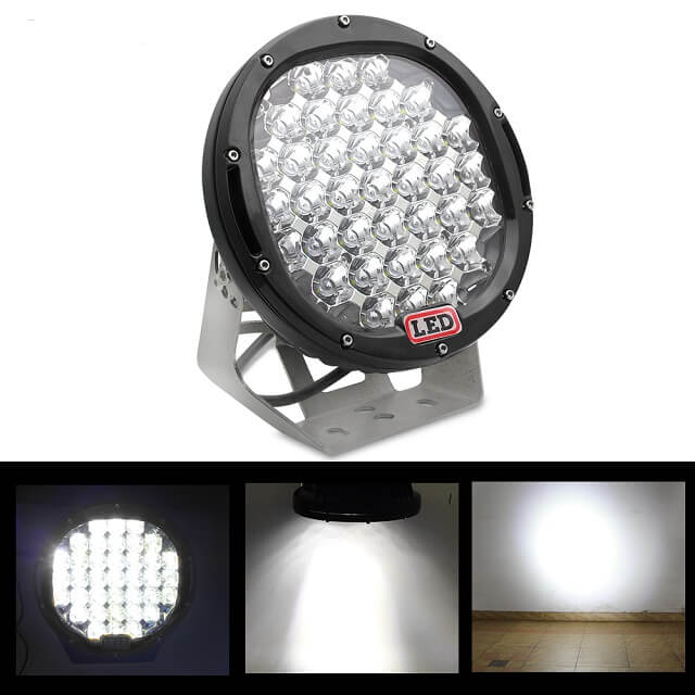 9 polegadas de 185 w polegada redonda LED LUZ JG-903