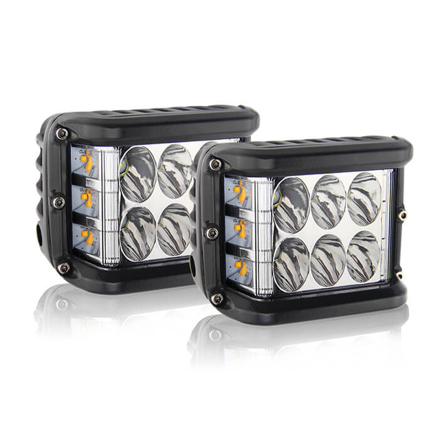 Litador lateral LED pods piscando JG-996Bs 