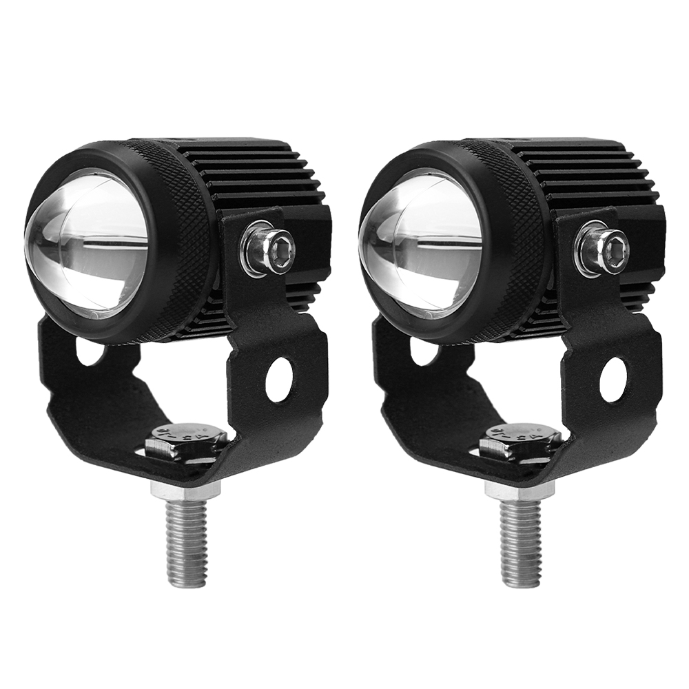 Cores duplas externas LENS BIG LED AUXILIAR LUZ para motocicleta JG-993