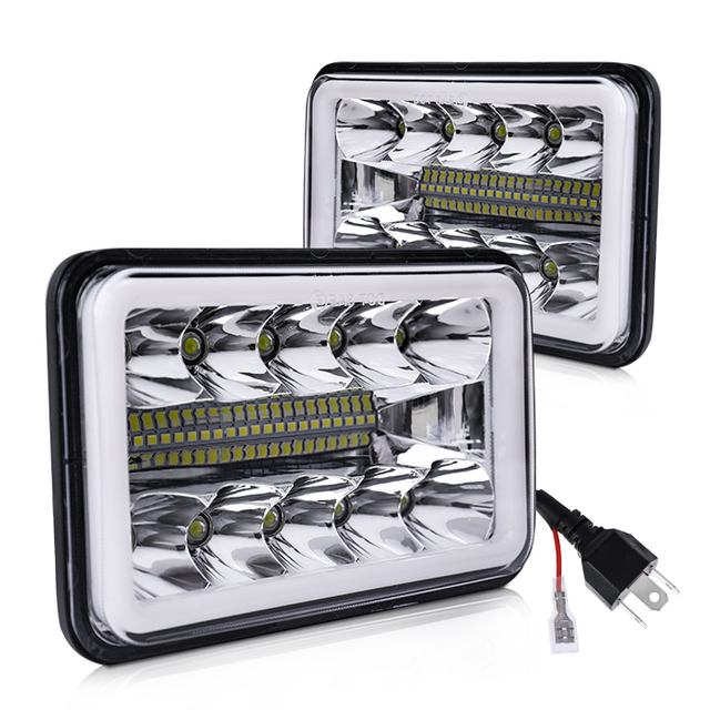 4x6 Muti-Colors Angel Eyes Square Led Heartlight JG-1002-HP