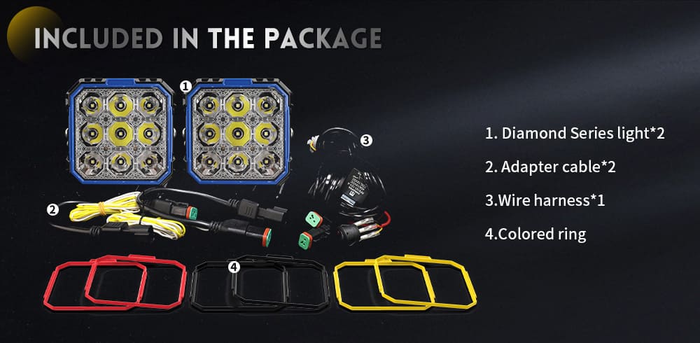 luzes-pod-led conect&aacute;veis-acess&oacute;rios-inclu&iacute;dos-kit-de-fia&ccedil;&atilde;o-an&eacute;is de acabamento