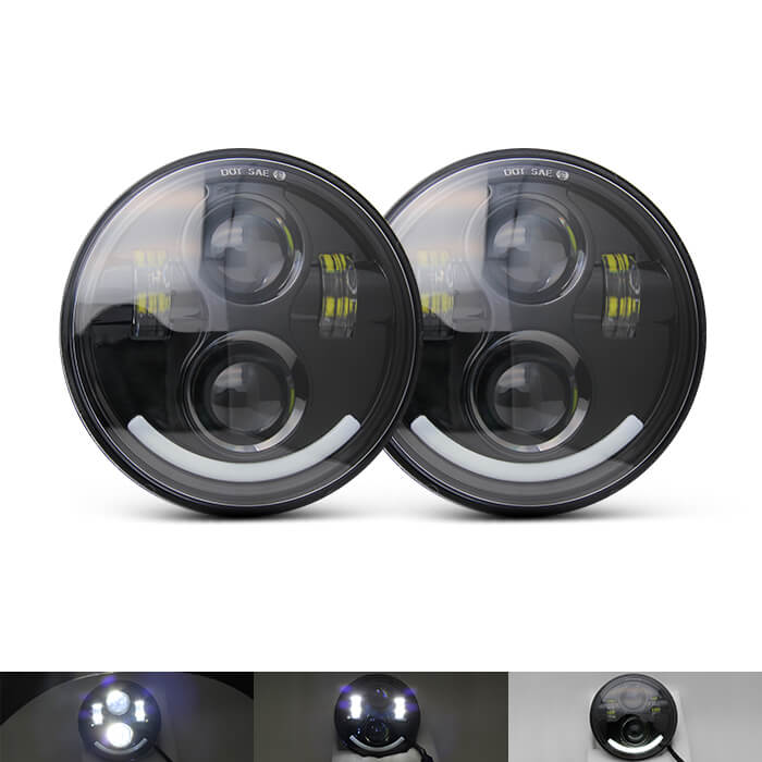 CE Dot White 5.75 "Polegada 20W LED faróis para carro JG-M002A