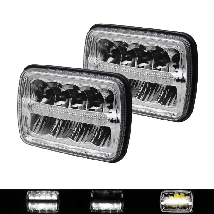 Truck Lite 5x7 LED faróis 1003T