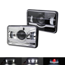Fornecedor de faróis LED quadrados 4x6 JG-T001N