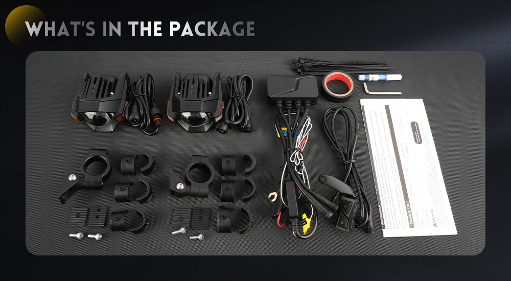 Luzes de condu&ccedil;&atilde;o 4x4