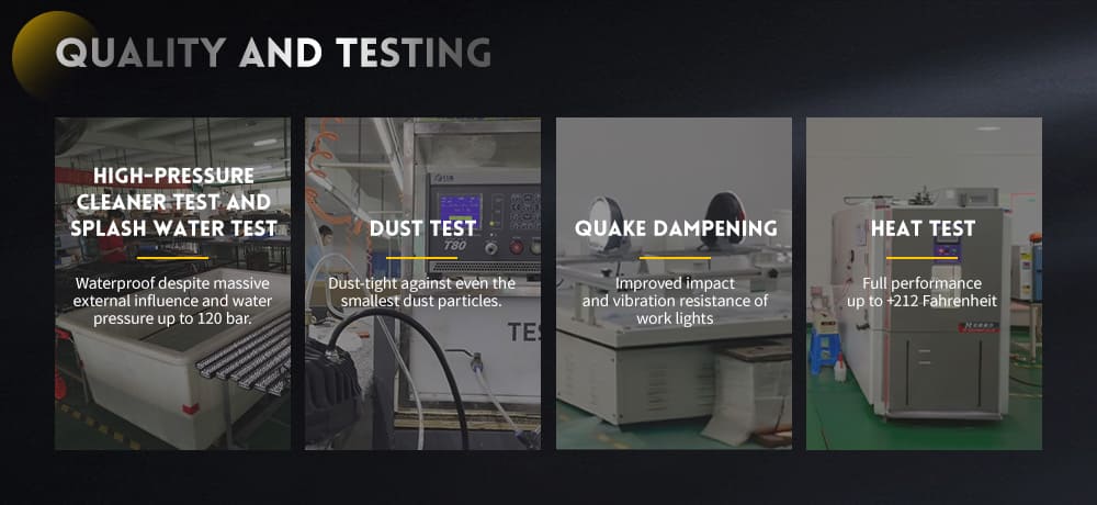Luzes de trabalho de constru&ccedil;&atilde;o