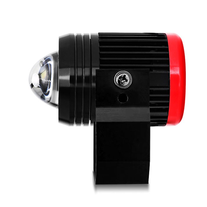 Holofotes LED de duas cores piscantes externos para motocicleta JG-993A
