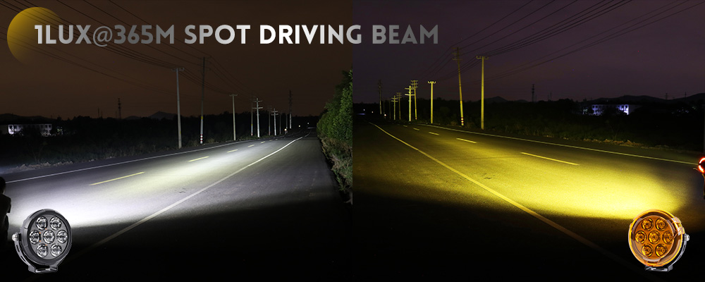 Motocicleta LED Spotlight 6