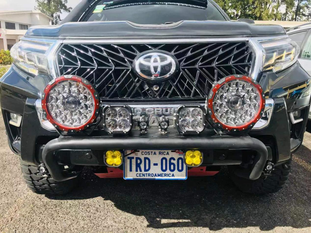 Real working off estrada laser condu&ccedil;&atilde;o luzes