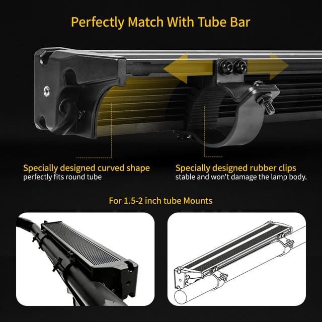 Barra de luz ChasingLED RGB de 32 polegadas para caminhões-96312R