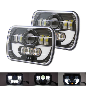 Retângulo GMC 5x7 Angel Eye Led Heartlight JG-T002N