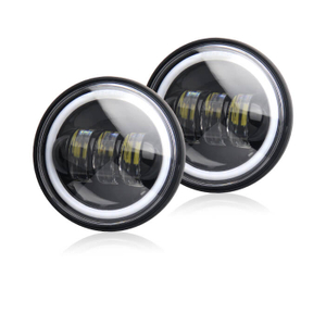 4,5 "Inch LED FOG LUZES COM OLHOS DE ANGLE PARA HARLEY MOTORCIONE JG-W002B